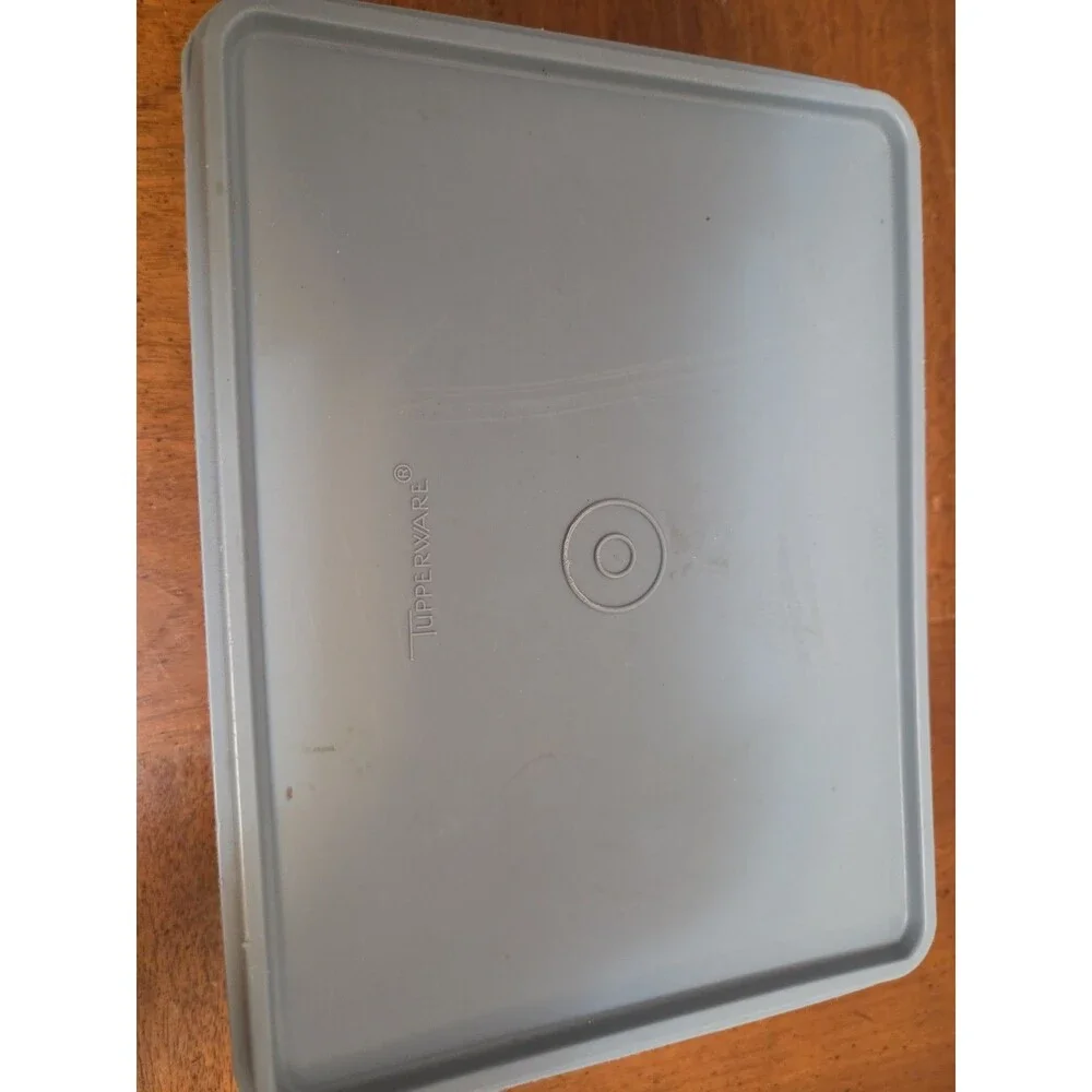 Tupperware Tuppercraft 1579 Stow-N-Go Hobby Craft Container Lid & Tray Vintage